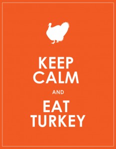 keep calm and eat turkey background