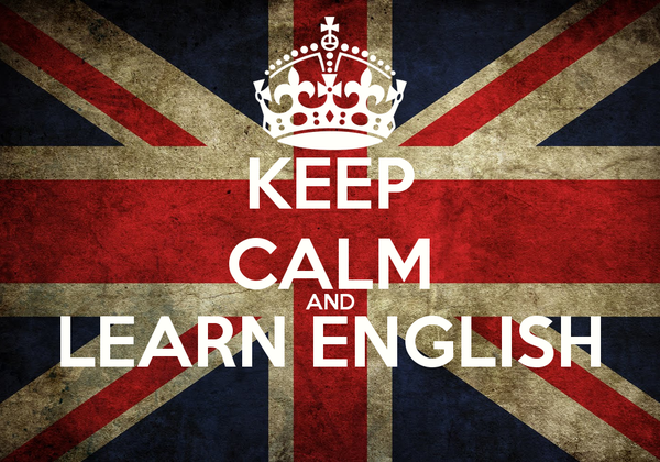 keep calm and learn English