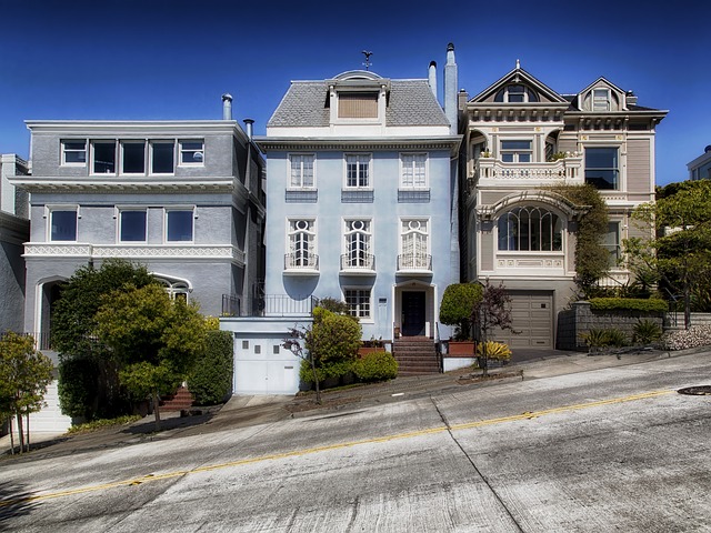 Maisons typiques San Francisco Californie USA