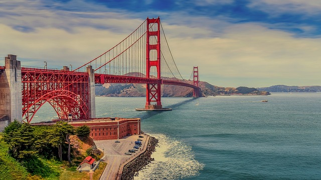 Golden gate bridge Californie USA